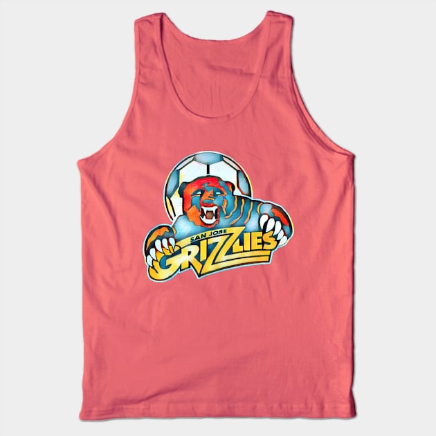 San Jose Grizzlies Soccer Tank Top by Kitta’s Shop